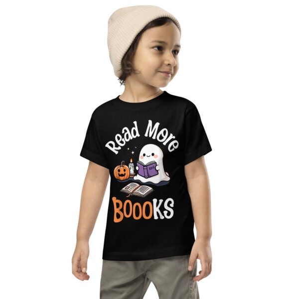 Halloween Ghost Reading Read More Books Librarian Teacher T-Shirt