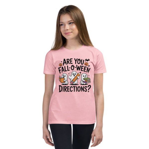 Are You Fall O Ween Directions Halloween Teacher Ghosts T-Shirt