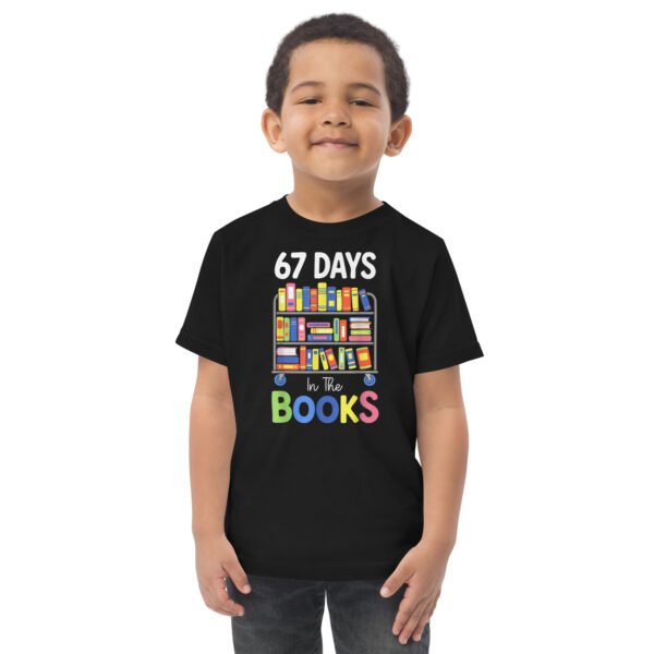 67 Days in The Books Reading Librarian Teacher Kids Tee