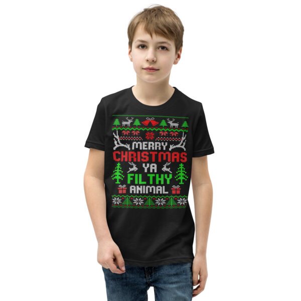 Merry Christmas Ya Filthy Animal Holiday Sweater Design